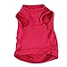 Hot Dog Clothes,Laimeng,New Pet Puppy Dog Cat Summer Shirt Vest T-Shirt Clothes (L, Red)