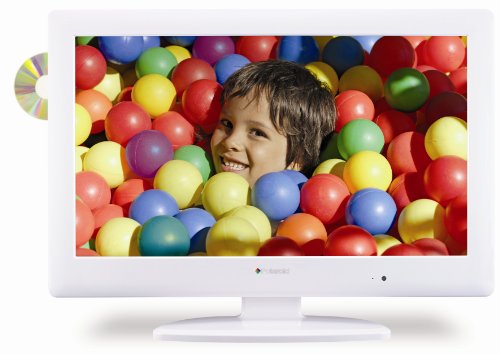 Polaroid 32-Inch LCD HDTV/DVD Combo, White Polaroid 32-Inch LCD HDTV/DVD Combo, White