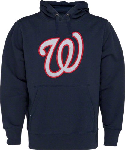 Washington Nationals Navy Signature Hooded Sweatshirt