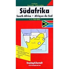 Freytag Berndt Autokarten, S�dafrika (Country Road & Touring)