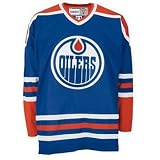 Edmonton Oilers Vintage 1982 Dark NHL Hockey Jersey (CCM) Professionally SEWN ON Authentic Tackle Twill Name and Numbers