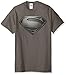 Trevco Men's Superman Man of Steel Desaturated T-Shirt