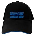 CAPS BLACK EMBROIDERY " KISS ME , I AM FROM ONGTUSTIK QAZAQSTAN OBLYSY " KAZAKHSTAN