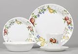 Corelle Impressions 20-Piece Dinnerware Set, Service for 4, Chutney
