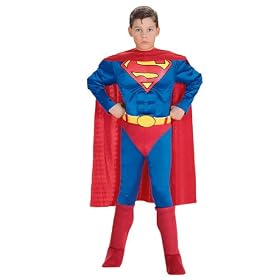 Classic Superman Muscle Chest Costume - Child