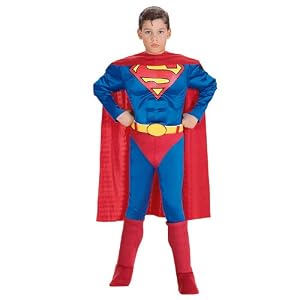 Classic Superman Muscle Chest Costume - Child