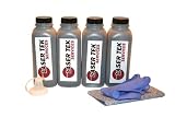 Laser Tek Services® Black Toner Refill Kit 4 Pack Compatible with Canon E-16 E-20 E-31 E-40