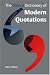 Book The Oxford Dictionary of Modern Quotations