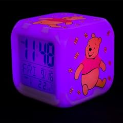 LED-Kinderwecker Winnie Pooh W2 7 Farben, 7 Melodien