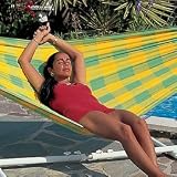 Lambada Brazilian Hammock - Yellow/Pistachio