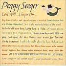 Peggy Seeger - Love Will Linger On