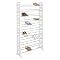 Whitmor 50-Pair Shoe Rack - White
