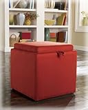 Ottoman w/ Flip Top by Ashley - Salsa Durapella (7490411)