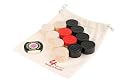 Carrom-Steine Komplettsatz, MB Turnier Extra Class