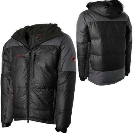 Mammut Men's Ambler Hooded Jacket (Black-Carbon, XX-Large)