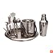 Godinger Hammered Bar Set with Tools