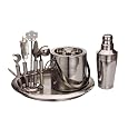 Godinger Hammered Bar Set with Tools