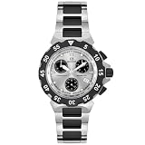 Burett Mens Neo Abyss Collection Black and Stainless Steel Chronograph Diver Watch #B4202LSSA by Burett