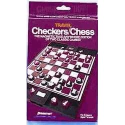 Travel Checkers Chess by Pressman Toy