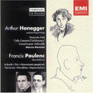 CD-Charts  Music : Honegger/Poulenc - Perform their own works