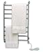 Warmrails Kensington Wall Mounted Towel Warmer and Drying Rack, Satin Nickel