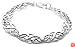 Sterling Silver Celtic Design Bracelet, 8