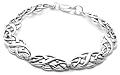 Sterling Silver Celtic Design Bracelet, 8
