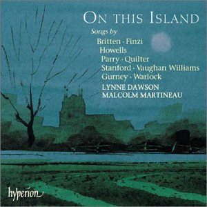 On This Island - Songs of English Composers - Lynne Dawson (soprano) by Peter Warlock, Roger Quilter, Hubert Parry, Charles Villiers Stanford, and Ivor Gurney (Audio CD - 2001) - Import