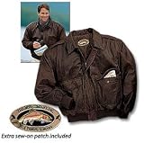 Leather Bomber Jacket