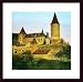 Art Poster Wood Framed Print - Castle in Czech Lands - Artist: - Poster Size: 16 X 20