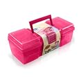Sewing Kit Tool Box Hot Pink