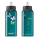 Sporting Goods : SIGG Reusable Water Bottle - Green Butterflies - Exclusive Design!