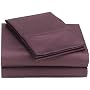 Pike Street 600 Thread Count Egyptian Cotton Queen Sheet Set, Plum