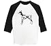 Vintage Doberman - Raglan 3/4 Sleeve T-Shirt