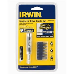 Irwin Industrial Tools 3057011DS Magnetic Drive Guide Set, 7-Piece by Irwin