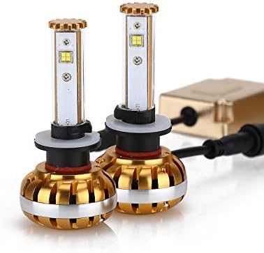 12VO Phillips Chip 60W 880 LED Headlamps Bulbs Of Perfect Beam Pattern 8,000LM Crystal Clear 6000K White Emark E9 Approval