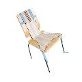Grobag Chair Harness Retro Stripe