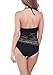 G-WACK Women's Crochet Lace Halter Straps Push Up Swimsuits Bathing Suit