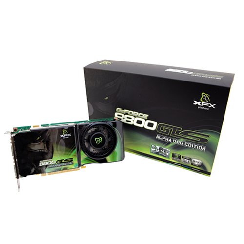 XFX PVT88GYDF4 GeForce 8800GTS 512MB GDDR3 PCI Express x16 SLI Ready Video Card (Dual DVI /S-Video)