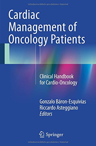 cardiac management of oncology patients clinical handbook for cardio oncology