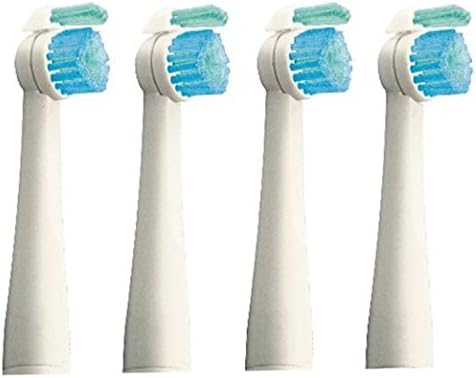 Bathroom Classic Compatible Toothbrush Heads ! Highly Rated HX2012 4 Ct. (Pack of 2) Toothbrush Professional Deep Sweep Toothbrush Heads Trizone Brush Heads with High Quality