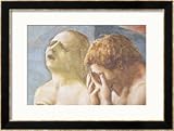Adam and Eve Banished from Paradise, circa 1427 (Detail) Framed Art Poster Print by Tommaso Masaccio, 32x24