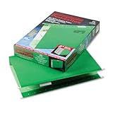 Pendaflex 4153X2BGR Hanging Box Bottom Folder w/Infopocket, Bright Green, Legal, 2 Cap., 25/bx