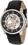 Kenneth Cole New York Men's KC1514 Automatic Gunmetal Dial Leather Strap Watch