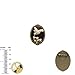 Yspace Hummingbird Brooch Pin Shield Decor Antique Brass Cameo Fashion Jewelry Pouch for Gift (Hummingbird)