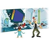 Produkt-Bild: Phineas & Ferb Action Figuren Scene Pack - Dr. Doofenshmirtz and Agent P