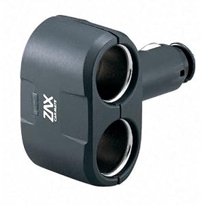 Car-Mate-CZ206A-15-Amp-2-Way-Auxiliary-Socket-Adapter-Pack-of-1