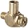 Parker 032510250 3251 Series Brass Right Angle Flow Control Valves, 1/4" NPT Male x Female, 125 psi