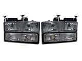 Chevy/GMC Jimmy/Silverado/Sierra/Tahoe/Yukon/Suburban 4Piece Euro Smoked Set ...