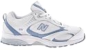 New Balance Women's WW558 Walking Shoe,White/Blue,7 EE